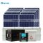 3kw off grid portable solar tracker lighting system with top configuration