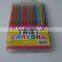 10 pcs school kids stationery gits wax plastic crayon