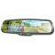 Handsfree car kit Bluetooth Car Rearview Mirror with back up display