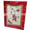 paper gift shoping bag with christmas garland