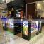 Multi Touch Screen Cell Phone Charging Kiosk With Glass Shelf