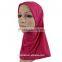 Muslim Ninja arabic Mini Hijab Solid color G-SD162#