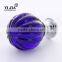 Pumpkin Shape Furniture Decorative Hardware Cabinet Door Crystal Knob