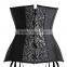 MIDNIGHT CLASPED OVERBUST CORSET WAIST TRAINER