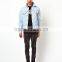 OEM high quality ripped distressed denim jacket for man jeans jacket men(LOTJ188)