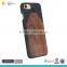 Factory price pencil design walnut wood plastic phone case for iphone 7 plus