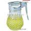 Glass Syrup Dispenser, Honey Dispenser, Oil Jar