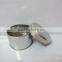 Empty aluminium tin with difference size and logo