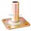 Yellow Zinc Plated Scaffolding Base Plate