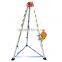 Aluminum Disaster Rescue Triangle Stand Firefighting Equipment