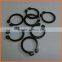 China professional custom wholesale high quality black zinc plated circlips for shaft