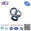 aluminum cnc precision parts blue anodize boring drilling machining metal parts