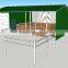 flat roof storage shed/livestock shelter