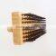 Steel wire wooden block clean brush