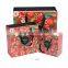 Gift promotional packaging paper bags with cotton handle