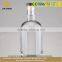 Refillable 750ml vodka Liquor display glass bottle with Synthetic T-Top Stopper