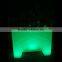 straight bar counter with LED lighting rectangle LED bar counter