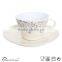 Hot sale Ceramic Stoneware indoor decoration cup and saucer flower pot