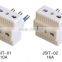Italian ac dc electrical multi 3 round pin 16a industrial male and female plug socket adaptor socket