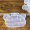 PP Plastic Cartoon Beads Clear Storage boxes Transparent with Handle
