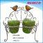 Artificial iron metal garden flower pot for sale