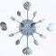 Hot Selling Household Creative Cutlery Metal Wall Clock