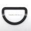 Black POM D-Ring In 2", 2" Plastic D-Ring, Plastic D Ring Belt Webbing Buckle For Bag Accessories