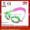 Durable long lasting adjustable silicone swimming goggle
