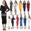 Ladies Womens Long Sleeve Plain Stretch Summer Fitted Bodycon Midi Maxi Dress