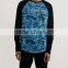 Fashion Men's Wholesale Raglan Camo Long Sleeve Raglan T Shirt