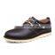 hot sell best quality men relaxation casual shoes leather fashion, adults business leather shoes casual made in china factory