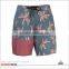 Mens beachwear high quality waterproof sublimation print beach shorts