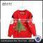 Christmas Knitting Sweater For Children Knitted Clothing Ribbing Neck Long Sleeve Knitwear Stock