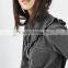 Ladies Fashion 100% Cotton Colored Blouse Frill Denim Shirts