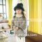 Girls Winter Coats Kids Faux Fur Jackets Children Outerwear Fashion Brand O-Neck Flower Decoration Clothing New 2016