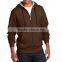 Men's Clothing Wholesale Custom Design Men Blank Fleece Zip Up Gym Hoodie