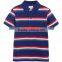 Navy Blue/Red/White Stripe Wholesale Boys Polo Shirt