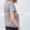 Short sleeve plain maternity t shirts wholesales