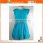 2017 baby girl latest fashion hemstich embroidered sundresses with belt for girls wholesale
