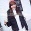 Girl jacket winter coat woman garment ladies short coat design wind coat parka jacket women shiny down