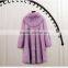 The real rabbit fur fur coat