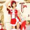 Wholesale Christmas Day Lace Up Sexy Fancy Santa XMAS Costume For Women