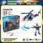 C52007W 275pcs gunship building blocks oem free control rc helicopter