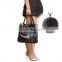 Keyring Charm Real Fur Fox Bag Phone Handbag Car Keychain Pendant Pompom Beige
