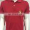 Best Quality similar to CK Red Men Polo 100% cotton pigue or polyester with left breast pocket embroided