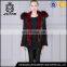 New arrival soft touching womens khaki parka fur parka with real fur