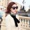 Luxury and fluffy mink fur mini scarf