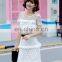 white short sleeve lace dress thick cheap long party dress for girls wholesale drposhipping