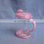 Clear plastic oil jugs