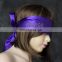 Sexy Purple Long Blindfold, Satin Blindfold, Satin Tie